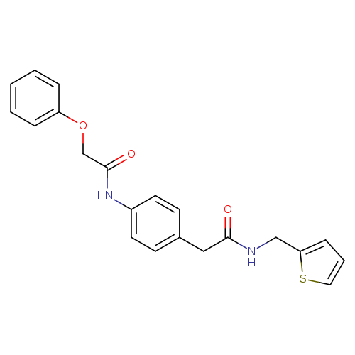 2-phenoxy-N-[4-({[(thiophen-2-yl)methyl]carbamoyl}methyl)phenyl]acetamide