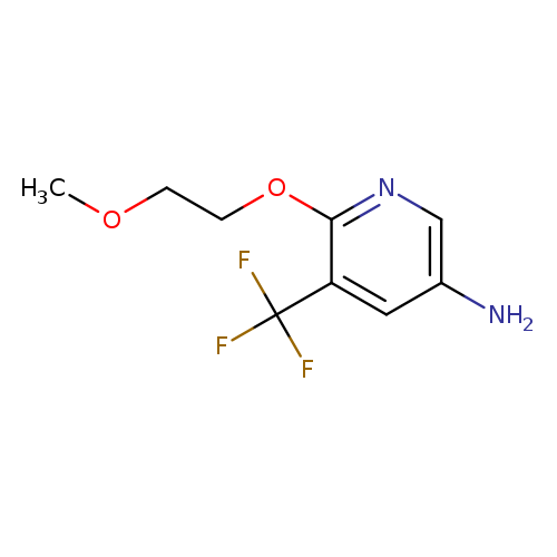 6-(2-Methoxyethoxy)-5-(trifluoromethyl)pyridin-3-amine