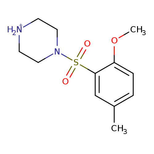 1-((2-Methoxy-5-methylphenyl)sulfonyl)piperazine hydrochloride