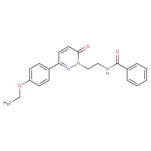 N-{2-[3-(4-ethoxyphenyl)-6-oxo-1,6-dihydropyridazin-1-yl]ethyl}benzamide