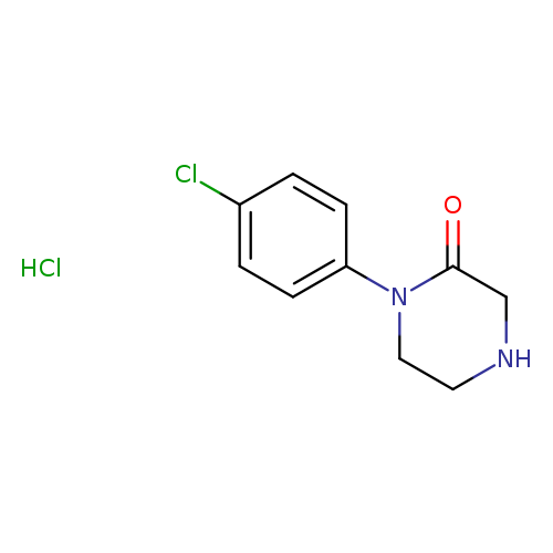 1-(4-Chlorophenyl)piperazin-2-one hydrochloride