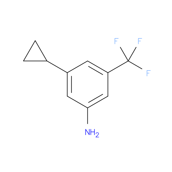 3-Cyclopropyl-5-(trifluoromethyl)aniline
