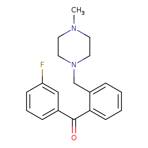 3'-FLUORO-2-(4-METHYLPIPERAZINOMETHYL) BENZOPHENONE
