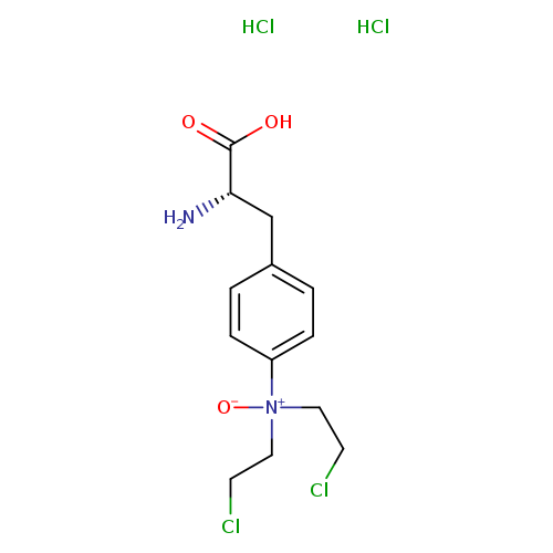 L-Phenylalanine, 4-[bis(2-chloroethyl)oxidoaMino]-, (Hydrochloride) (1