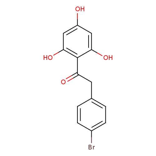 Ethanone, 2-(4-bromophenyl)-1-(2,4,6-trihydroxyphenyl)-