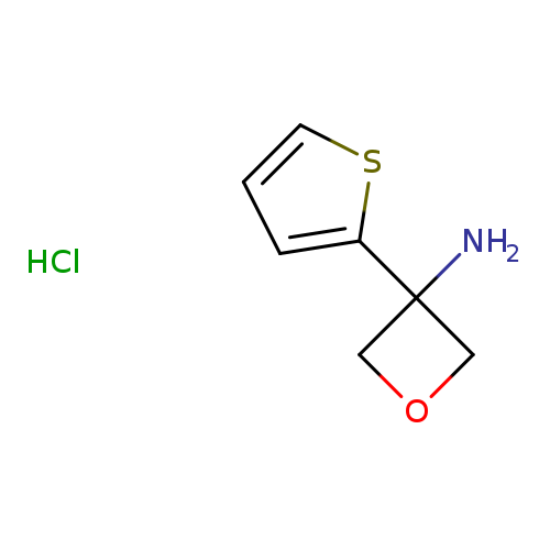 3-(thiophen-2-yl)oxetan-3-aminehydrochloride