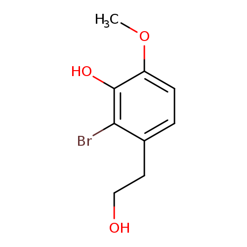 2-BROMO-3-(2-HYDROXYETHYL)-6-METHOXYPHENOL