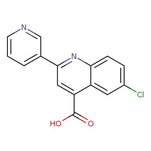 6-Chloro-2-pyridin-3-ylquinoline-4-carboxylic acid