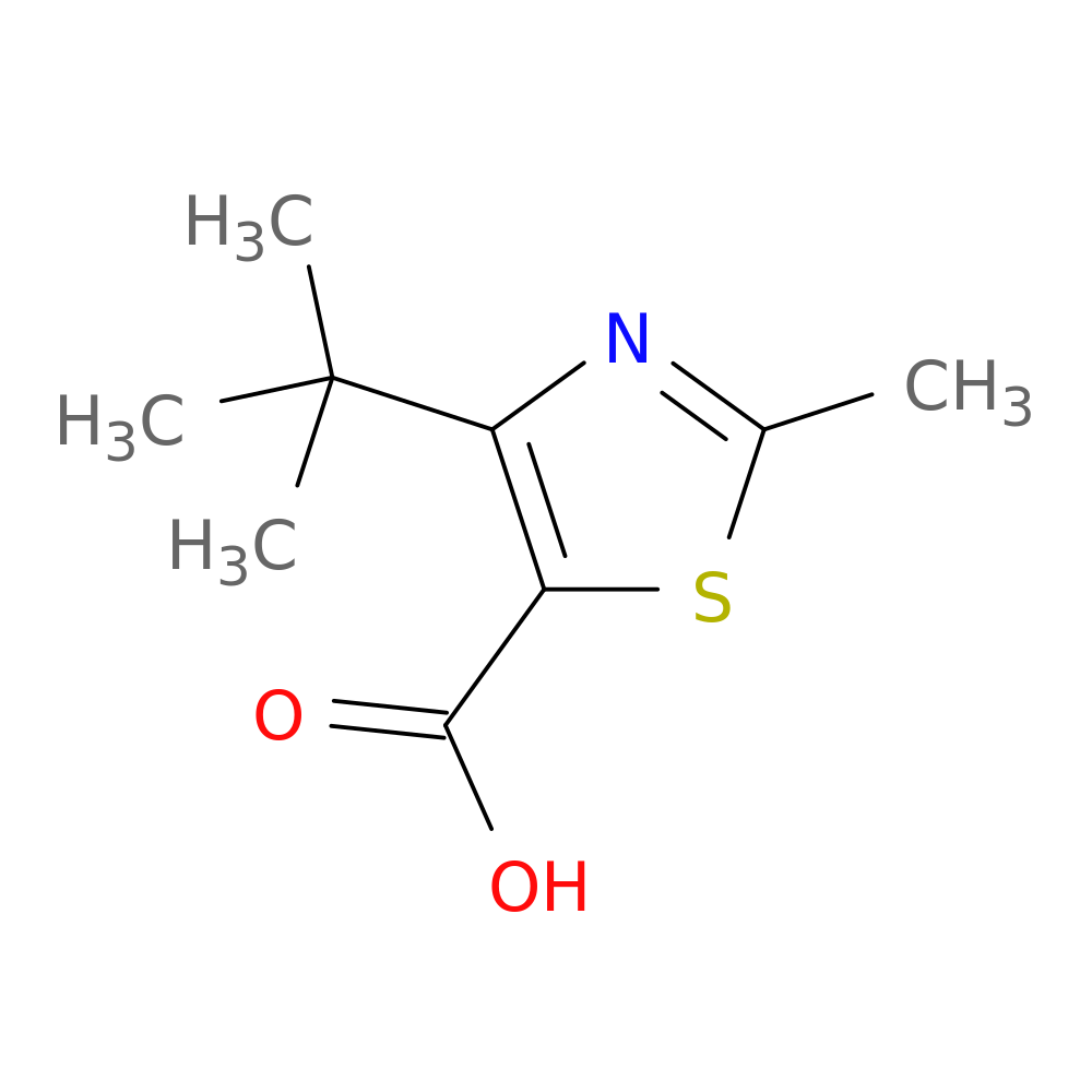 4-tert-butyl-2-methyl-1,3-thiazole-5-carboxylic acid