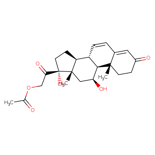 6-Dehydrocortisol Acetate