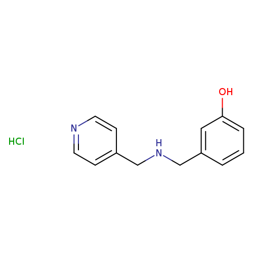 3-({[(pyridin-4-yl)methyl]amino}methyl)phenolhydrochloride