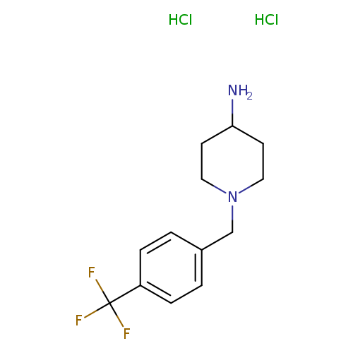 1-(4-(Trifluoromethyl)benzyl)piperidin-4-amine dihydrochloride
