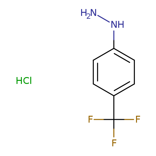 Hydrazine, [4-(trifluoromethyl)phenyl]-, hydrochloride (1:1)