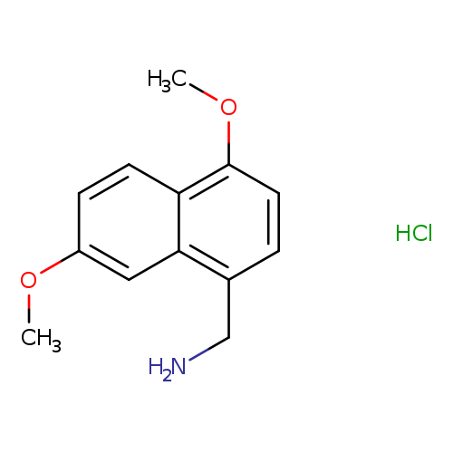 1-(4,7-dimethoxynaphthalen-1-yl)methanamine hydrochloride