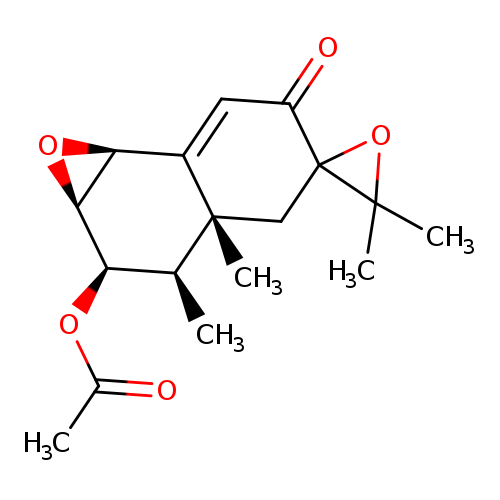 (1aR,5R)-2α-Acetoxy-1aβ,2,3,3a,4,7bβ-hexahydro-3α,3',3',3aα-tetramethylspiro[naphth[1,2-b]oxirene-5(6H),2'-oxiran]-6-one