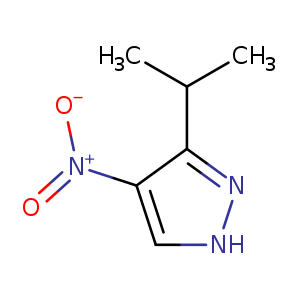 1H-​Pyrazole, 3-​(1-​methylethyl)​-​4-​nitro-