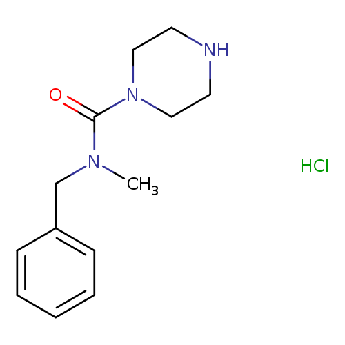 N-benzyl-N-methylpiperazine-1-carboxamide hydrochloride