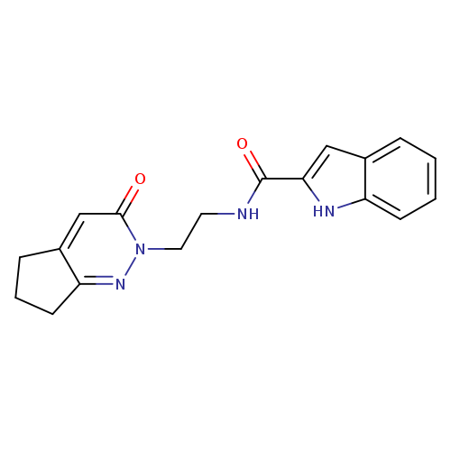 N-(2-{3-oxo-2H,3H,5H,6H,7H-cyclopenta[c]pyridazin-2-yl}ethyl)-1H-indole-2-carboxamide
