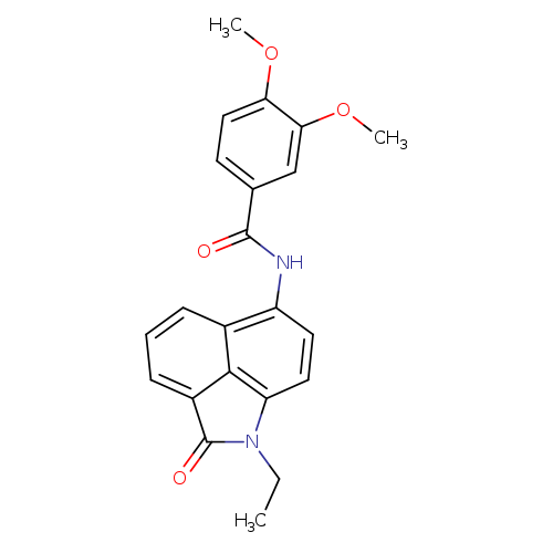 N-{2-ethyl-3-oxo-2-azatricyclo[6.3.1.0^{4,12}]dodeca-1(12),4,6,8,10-pentaen-9-yl}-3,4-dimethoxybenzamide
