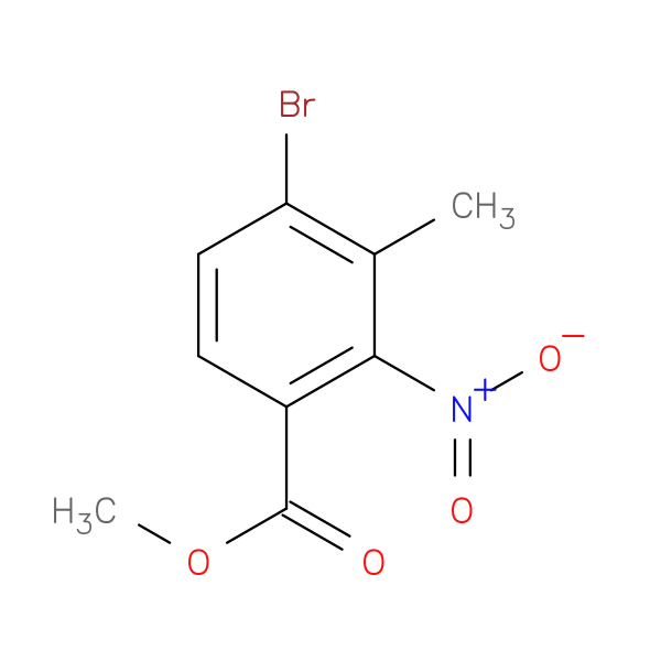 Methyl 4-bromo-3-methyl-2-nitrobenzoate
