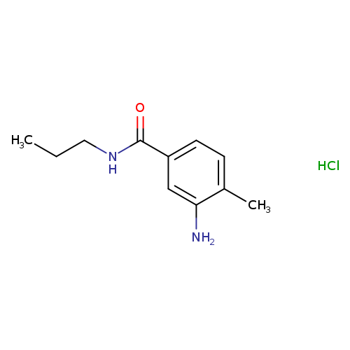 3-amino-4-methyl-N-propylbenzamide hydrochloride