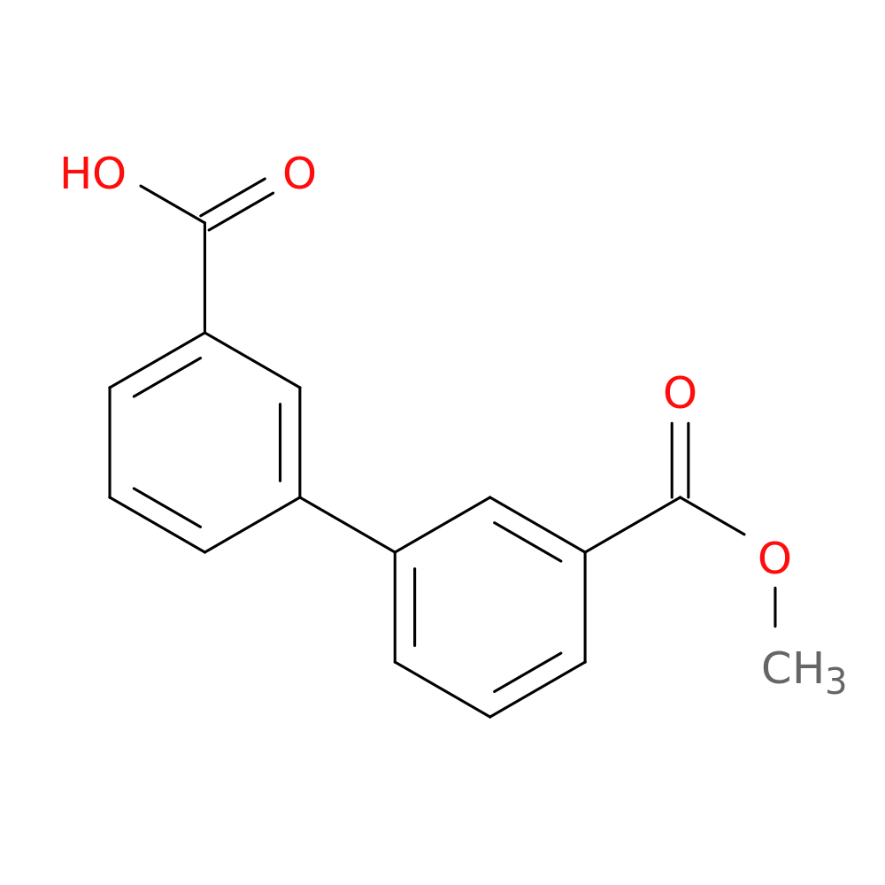 3-(3-Methoxycarbonylphenyl)benzoic acid