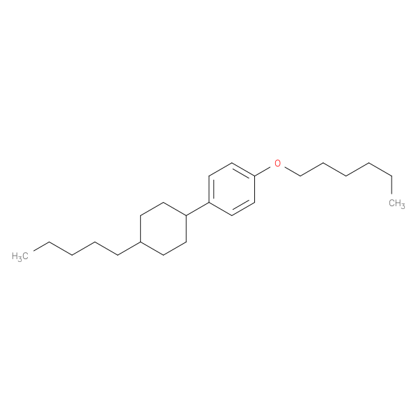 Benzene, 1-(hexyloxy)-4-(4-pentylcyclohexyl)-