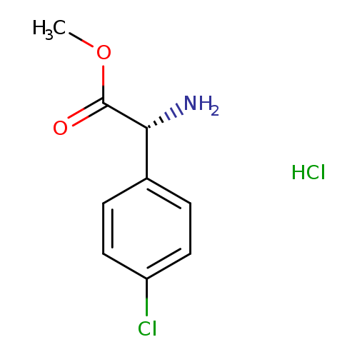 Methyl D-4-chlorophenylglycinate HCl