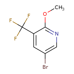 Pyridine, 5-bromo-2-methoxy-3-(trifluoromethyl)-