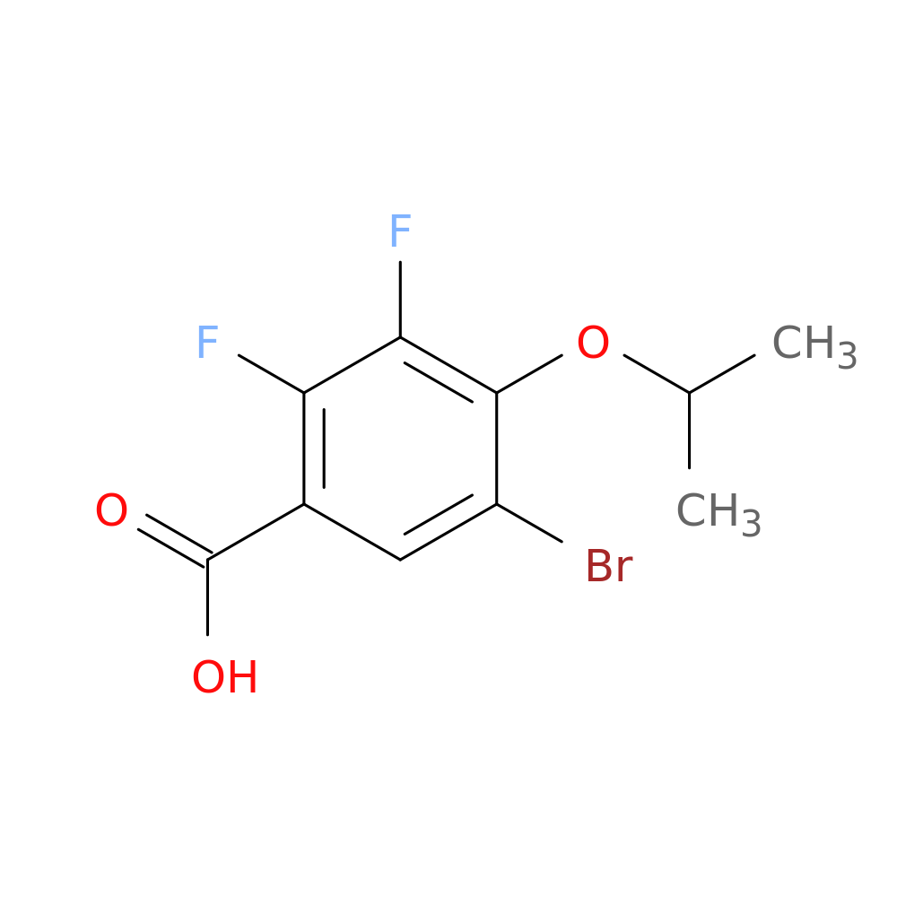 5-Bromo-2,3-difluoro-4-isopropoxybenzoic acid