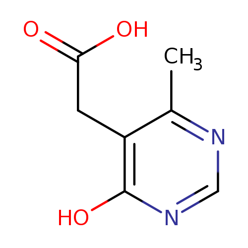 2-(4-hydroxy-6-methylpyrimidin-5-yl)acetic acid