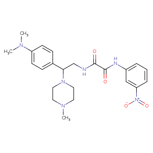 N'-{2-[4-(dimethylamino)phenyl]-2-(4-methylpiperazin-1-yl)ethyl}-N-(3-nitrophenyl)ethanediamide