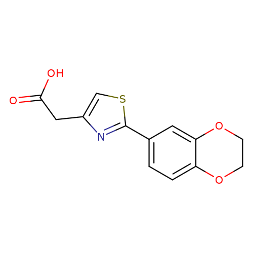 2-[2-(2,3-dihydro-1,4-benzodioxin-6-yl)-1,3-thiazol-4-yl]acetic acid