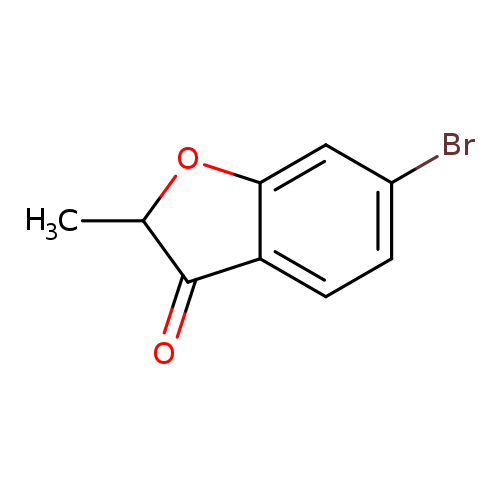6-bromo-2-methyl-2,3-dihydro-1-benzofuran-3-one