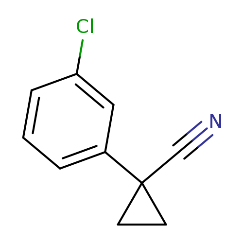 Cyclopropanecarbonitrile, 1-(3-chlorophenyl)-