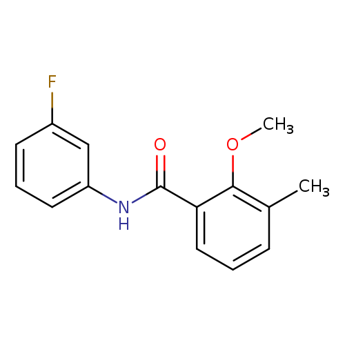 N-(3-fluorophenyl)-2-methoxy-3-methylbenzamide