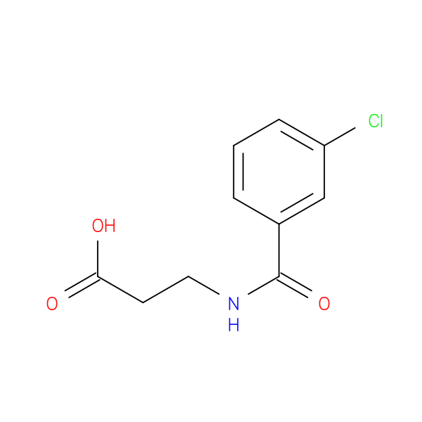 3-[(3-chlorophenyl)formamido]propanoic acid