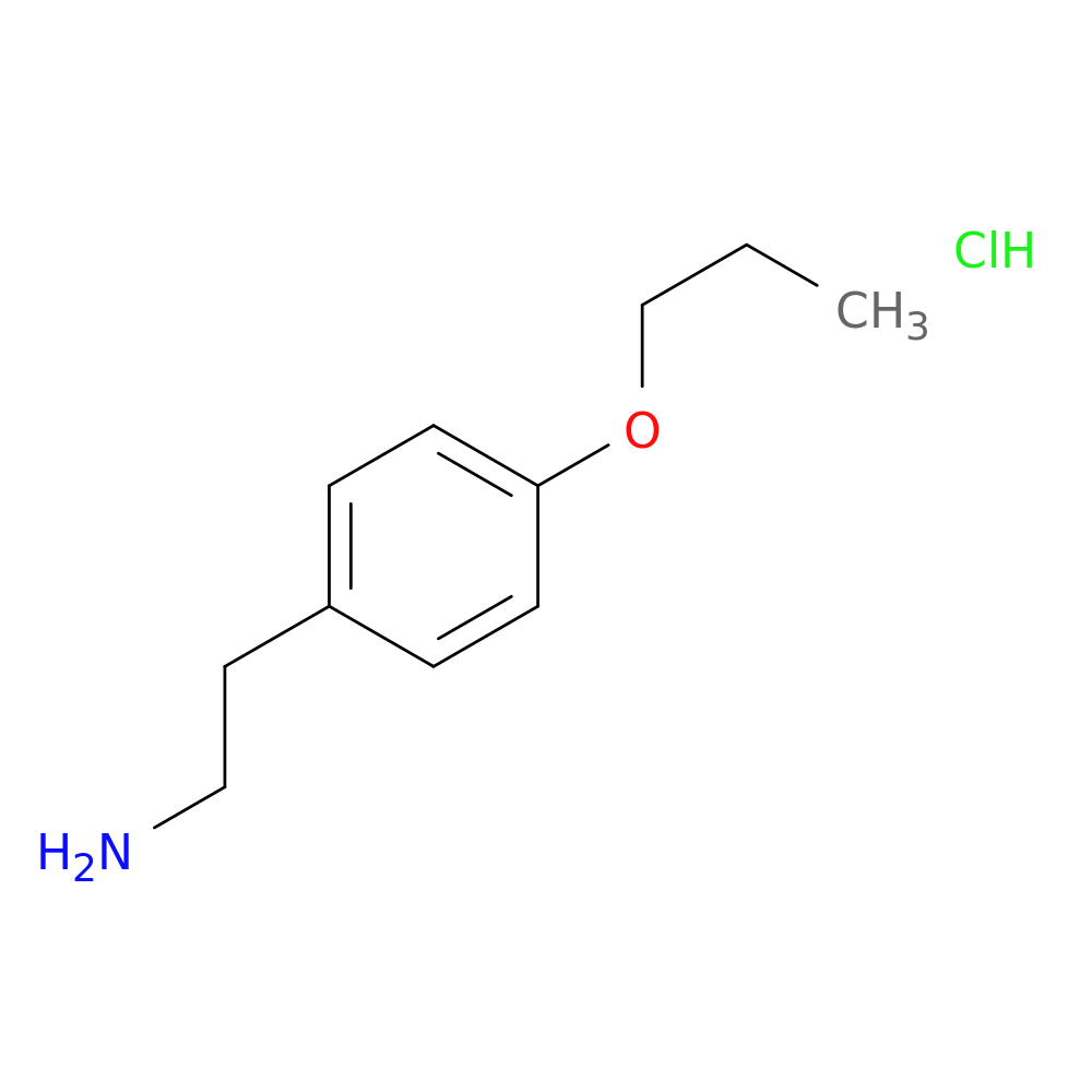 2-(4-Propoxyphenyl)-1-ethanamine hydrochloride