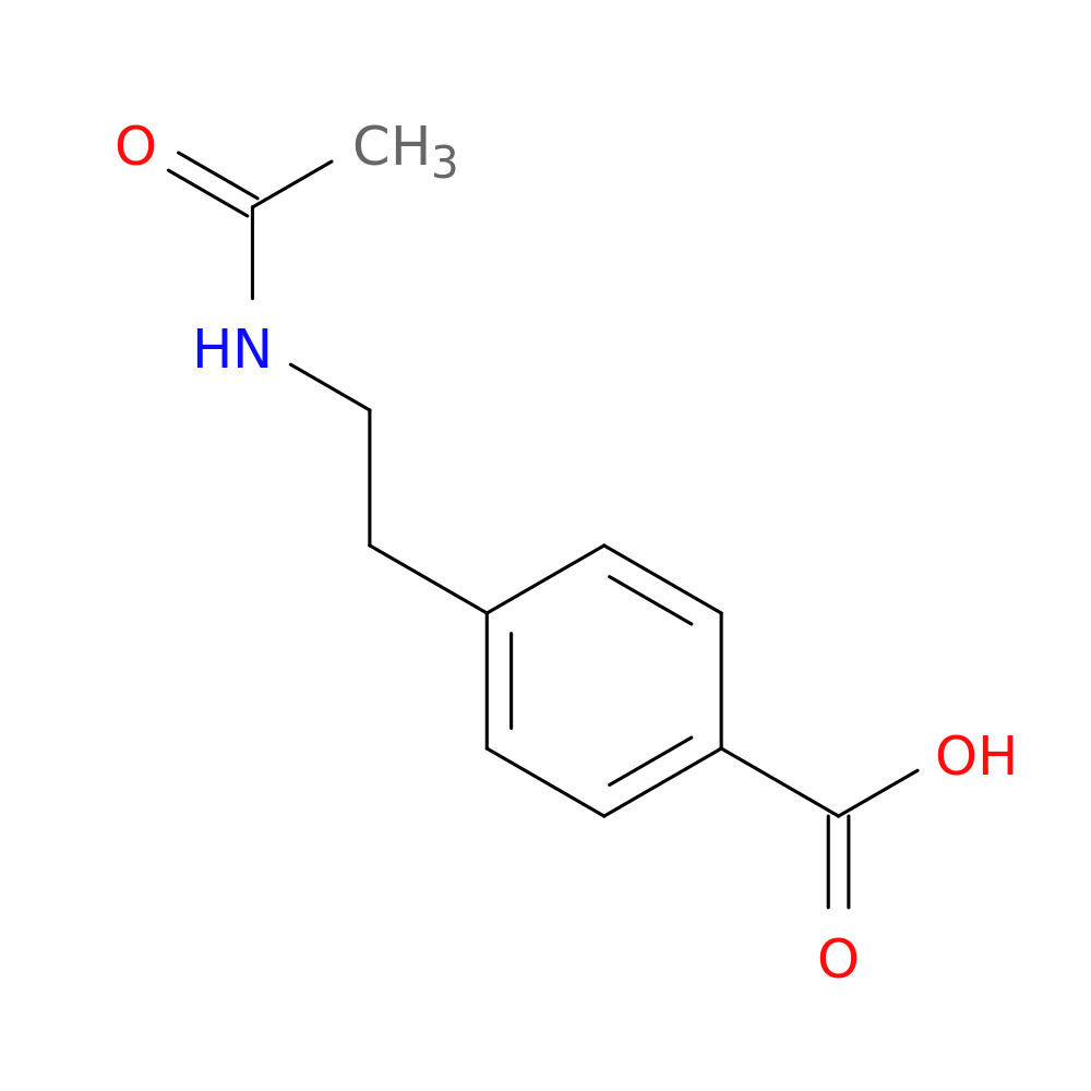 4-(2-acetamidoethyl)benzoic acid