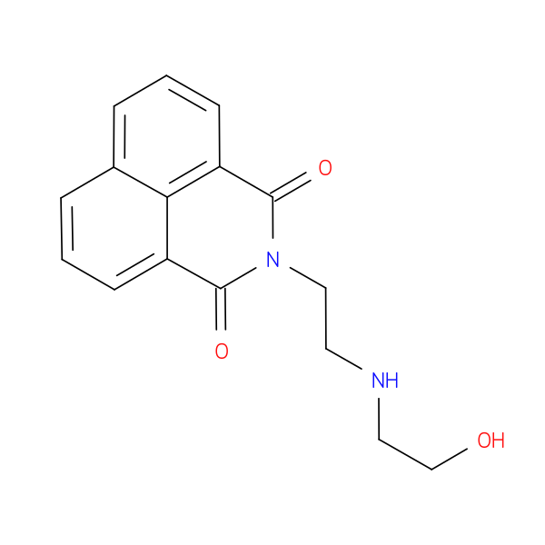 3-{2-[(2-hydroxyethyl)amino]ethyl}-3-azatricyclo[7.3.1.0,5,13]trideca-1(13),5,7,9,11-pentaene-2,4-dione