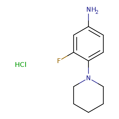 3-Fluoro-4-piperidinoaniline HCl