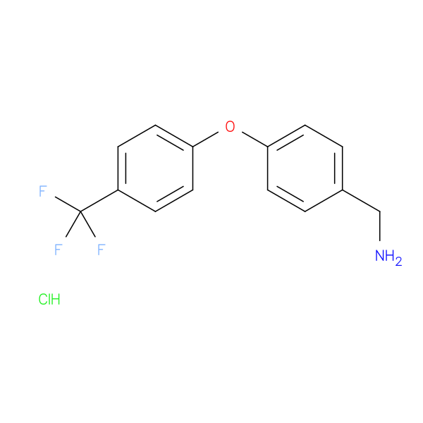 4-[4-(Trifluoromethyl)phenoxy]benzylamine, HCl
