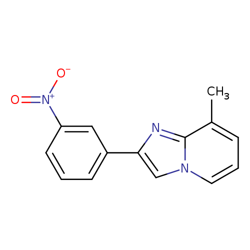 8-methyl-2-(3-nitrophenyl)imidazo[1,2-a]pyridine