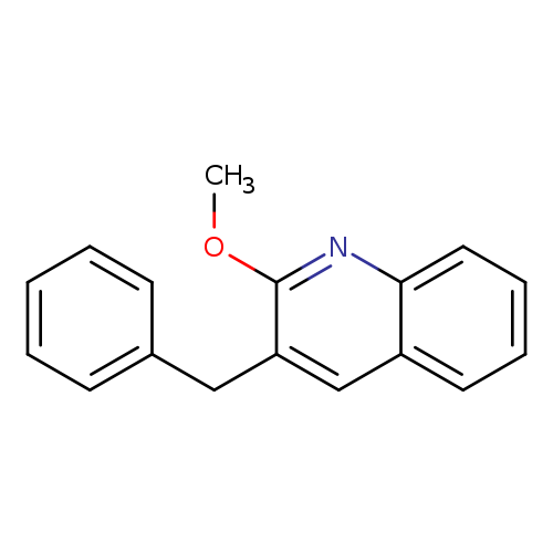 Quinoline,2-methoxy-3-(phenylmethyl)-