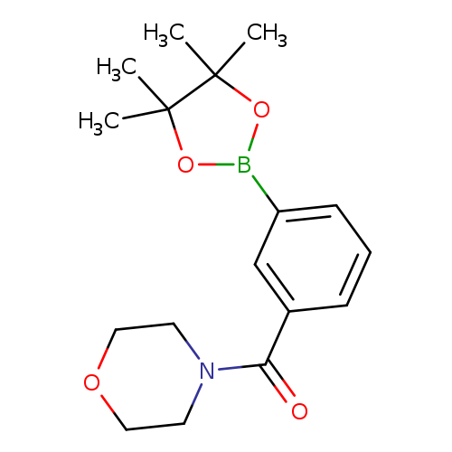 4-[3-(4,4,5,5-Tetramethyl-1,3,2-Dioxaborolan-2-yl)Benzoyl]Morpholine