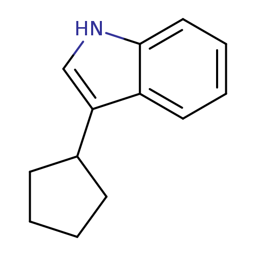 3-cyclopentyl-1Н-indole
