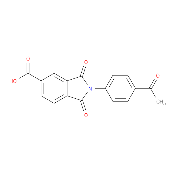 2-(4-Acetylphenyl)-1,3-dioxoisoindoline-5-carboxylic acid