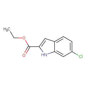 Ethyl 6-chloroindole-2-carboxylate