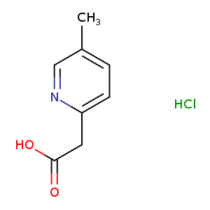 2-Pyridineacetic acid, 5-methyl-, hydrochloride (1:1)