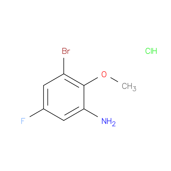 3-Bromo-5-fluoro-2-methoxyaniline HCl